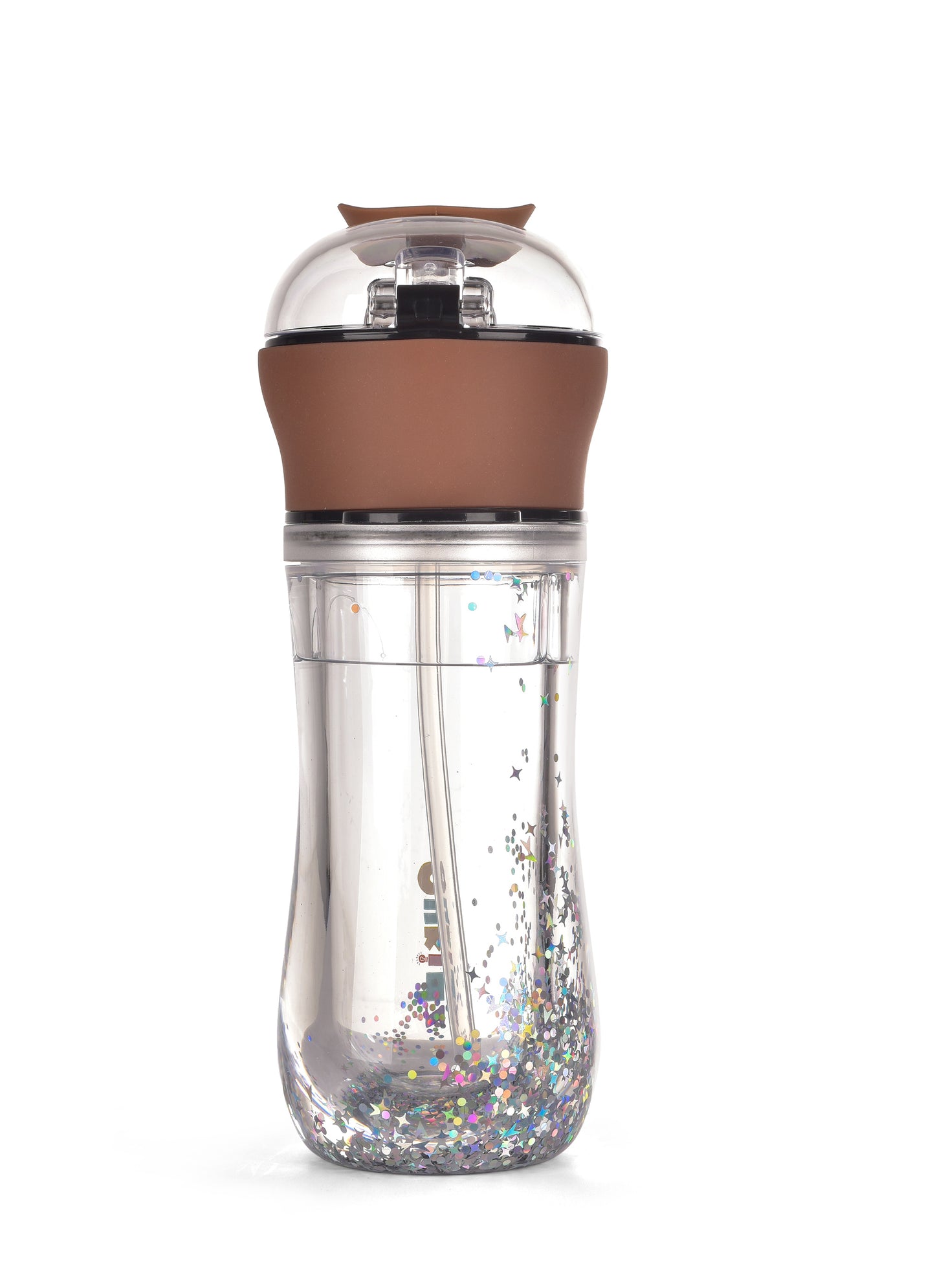 QuKidz Willowy Owl - 12oz Kids Tritan Shimmering Bottle